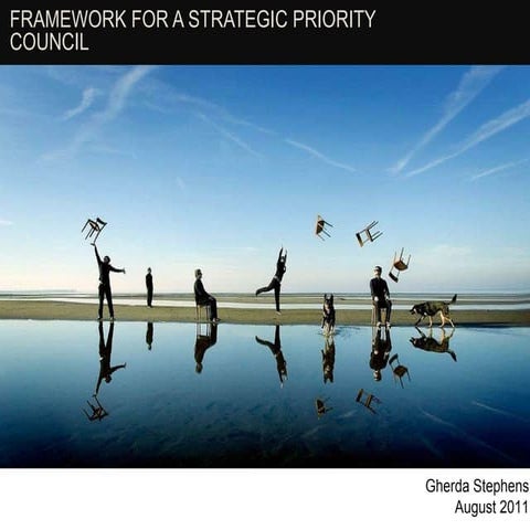 Framework for a Strategic Priority Council