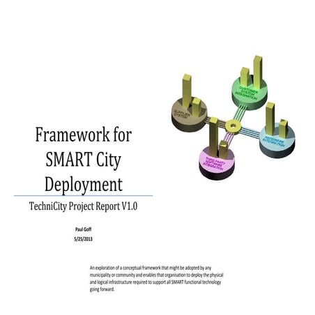 Framework for SMART City Deployment V1.0