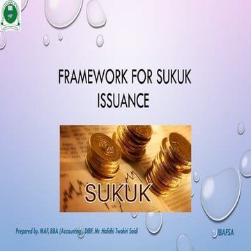 intoduction to FRAMEWORK FOR SUKUK ISSUANCE.pptx