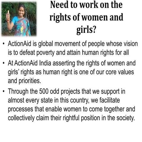 Case studies of women empowerment center | PPTX