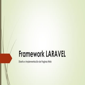 Framework laravel