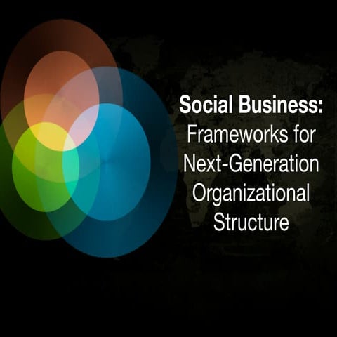 Social Business: Frameworks for Next-Gen Organizational Structure | Enterpris...