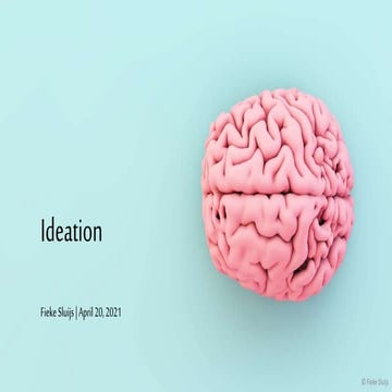 Introduction to Framing and ideation