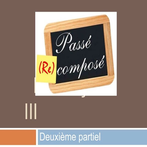 Français ii bi partiel 2