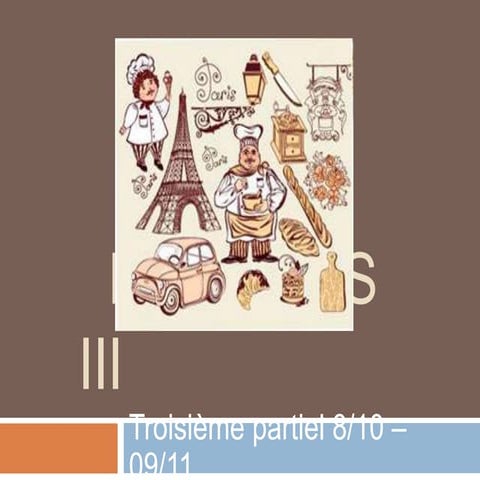 Français iii partiel 3 bis