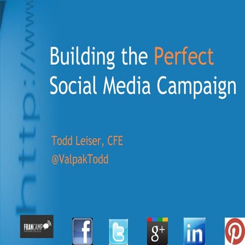 Building The Perfect Social Media Campaign
