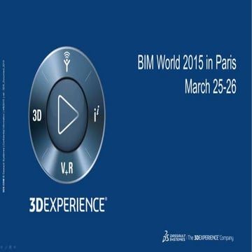 BIM World 2015 in Paris