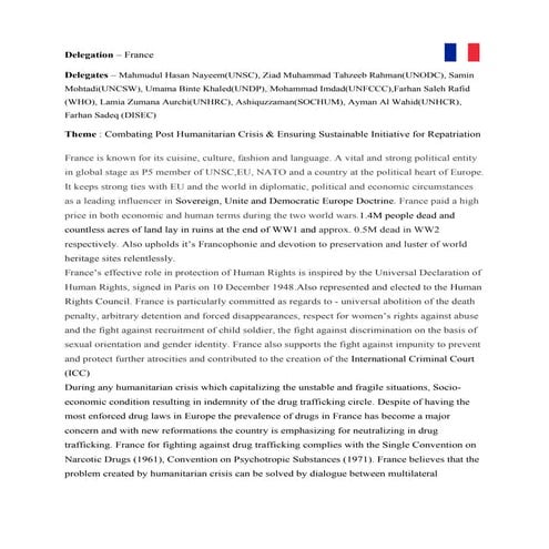 France integrated pp