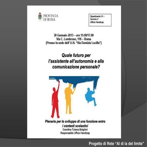 Francesca Todaro. Proposte per la qualificazione di una figura professionale ...