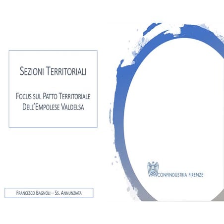 Focus Patto territoriale Empolese Valdelsa