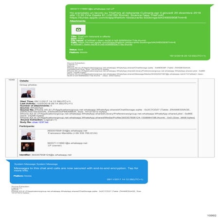 Le chat tra Luca Palamara e Francesco Menditto