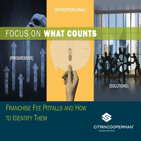 Franchise Fee Pitfalls and How to Identify Them
