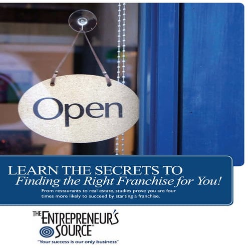 Finding the Right Franchise- TES