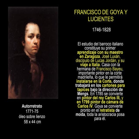 Francisco De Goya Y Lucientes