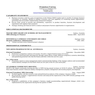 Francisco Correa CV