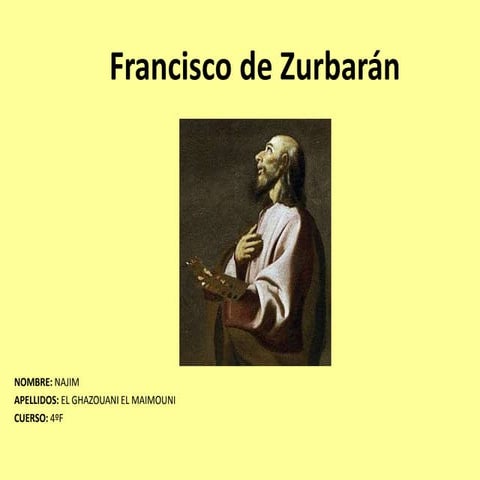 Francisco de zurbarán