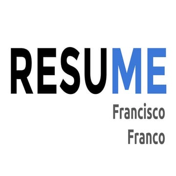 Publicitário Resumidamente | Francisco Franco