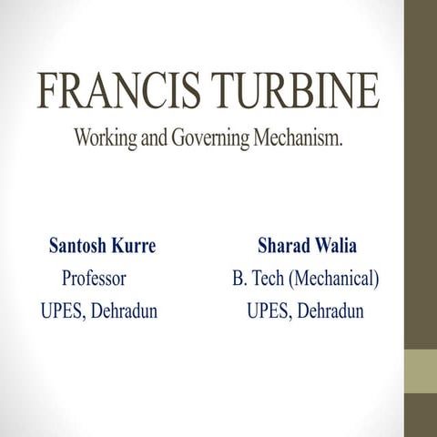 Francis Turbine