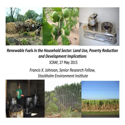 Francis x. johnson sei-icraf-tree-based-bioenergy-icraf-may2015
