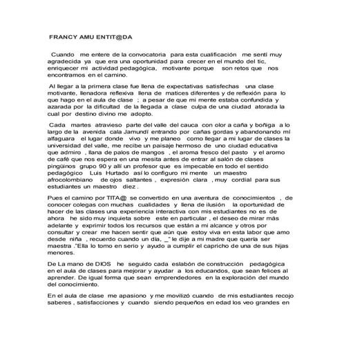 Francy amu entit.docx cronica