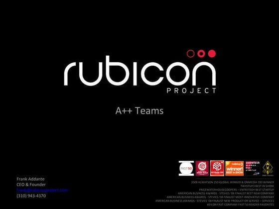 Frank Addante Startonomics LA