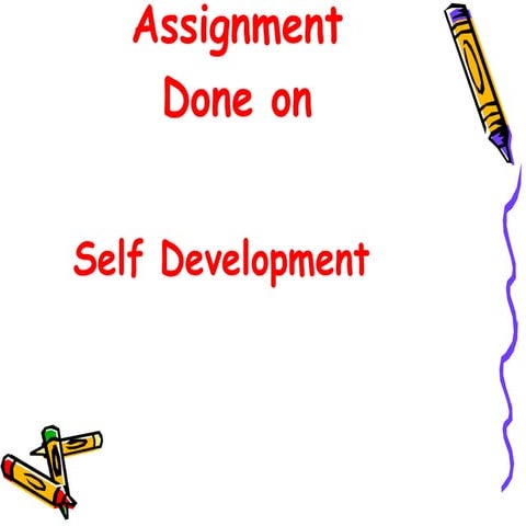 Frankfinn Personality Development Assignment