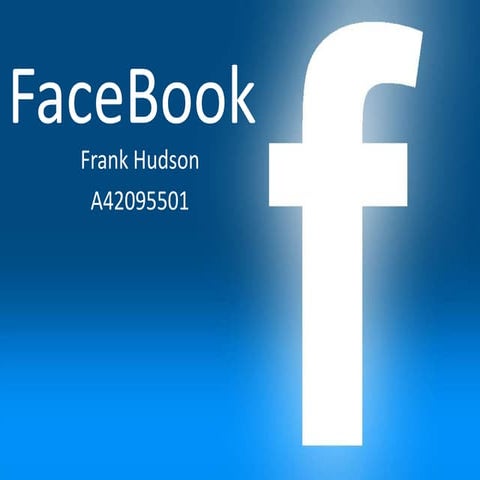 Frank Hudson Presentation