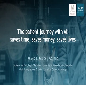 The Patient Journey with AI