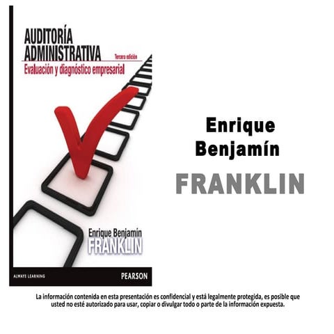 Enrique Benjamín Franklin. auditoria administrativa 3e_cap2
