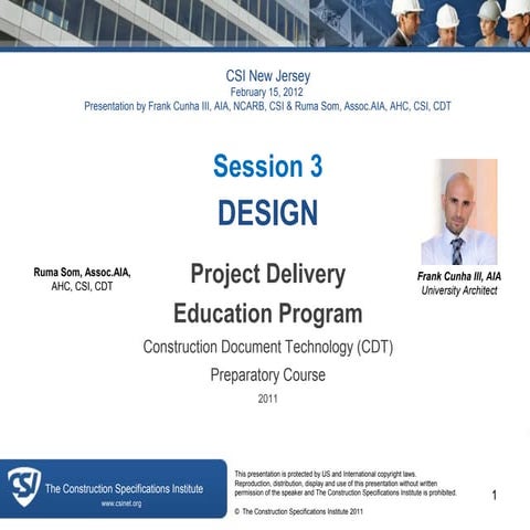 Project Delivery Education Program