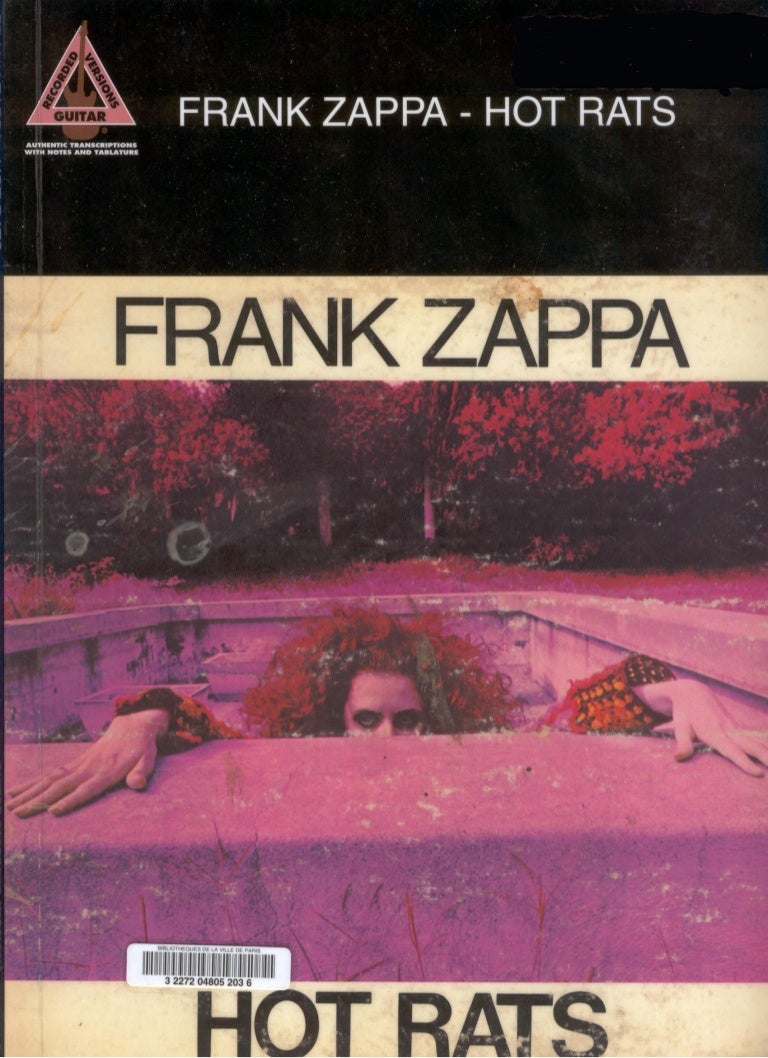 Frank Zappa Hot Rats Songbook
