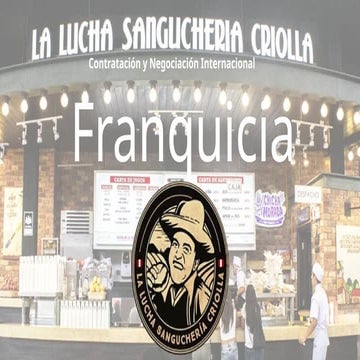 Franquicia- La Lucha sangucheria - contrataciónpptx