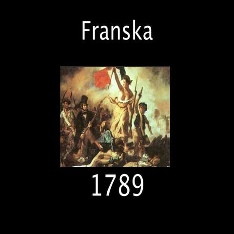 Franska revolutionen åk7 | PPT