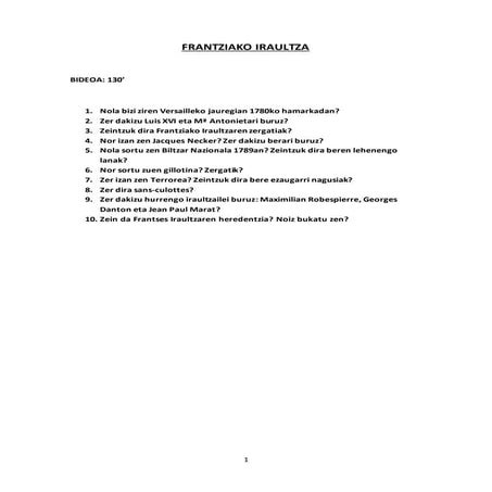 Frantziako iraultza gidoia