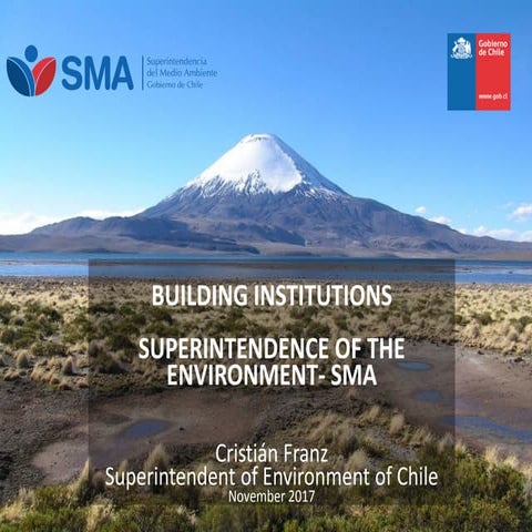 Building Institutions Superintendence of the Environment- SMA