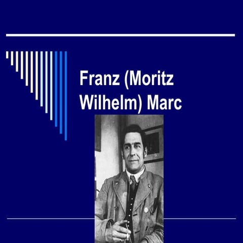 Franz (moritz wilhelm) mark