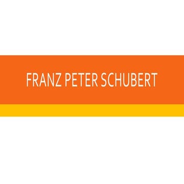 Franz peter schubert