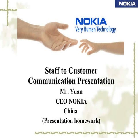 Business presentation (Final test presentation)