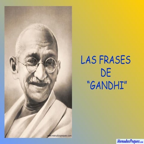 Frases de Gandhi