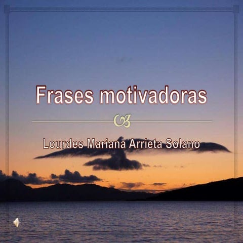 Frases motivadoras