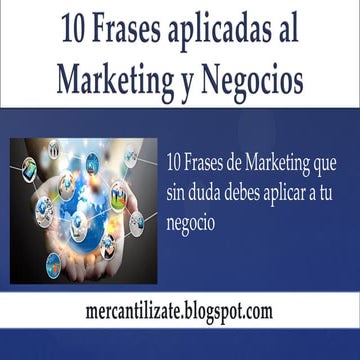 Frases de marketing y negocios