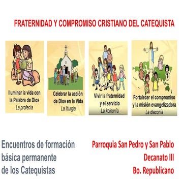 Fraternidad y compromiso | PPTX