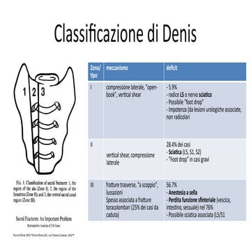 sacral and pelvic fracture: characteristics and classifications | PPTX