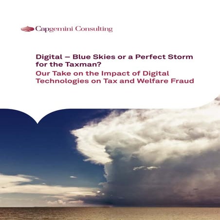 Digital – Blue Skies or a Perfect Storm for the Taxman?