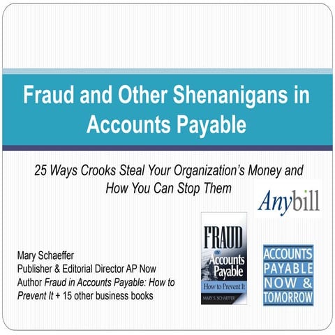 [Webinar] Fraud in Accounts Payable