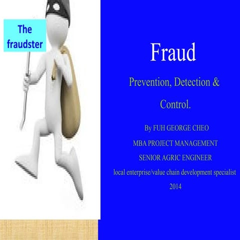 Fraud prevention detection control fuh  12