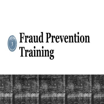 The Fraud triangle is a framework designed to explain the reasoning .pdf