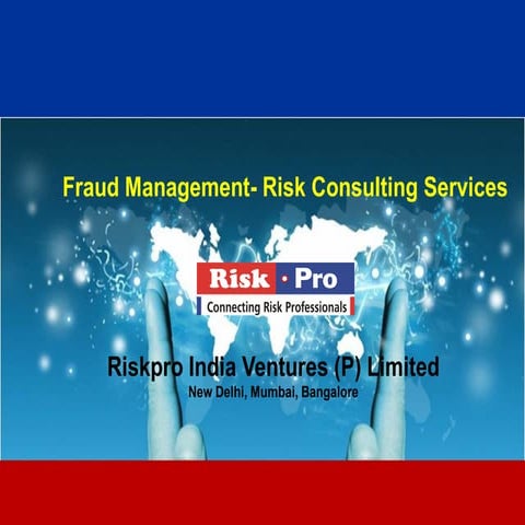 Fraud Risk  Services Brochure