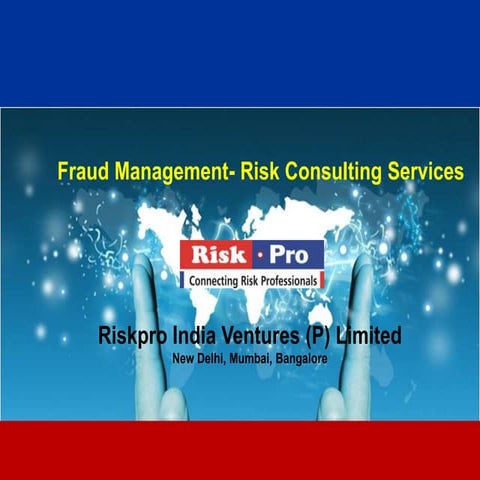 Fraud Risk  Services Brochure