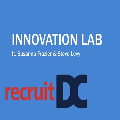 Susanna Frazier - Sourcing Innovation Lab; recruitDC 2018